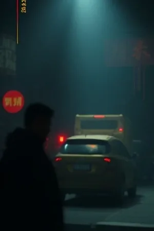 《长夏未央》成长纪录竖版封面，小镇夏日树影